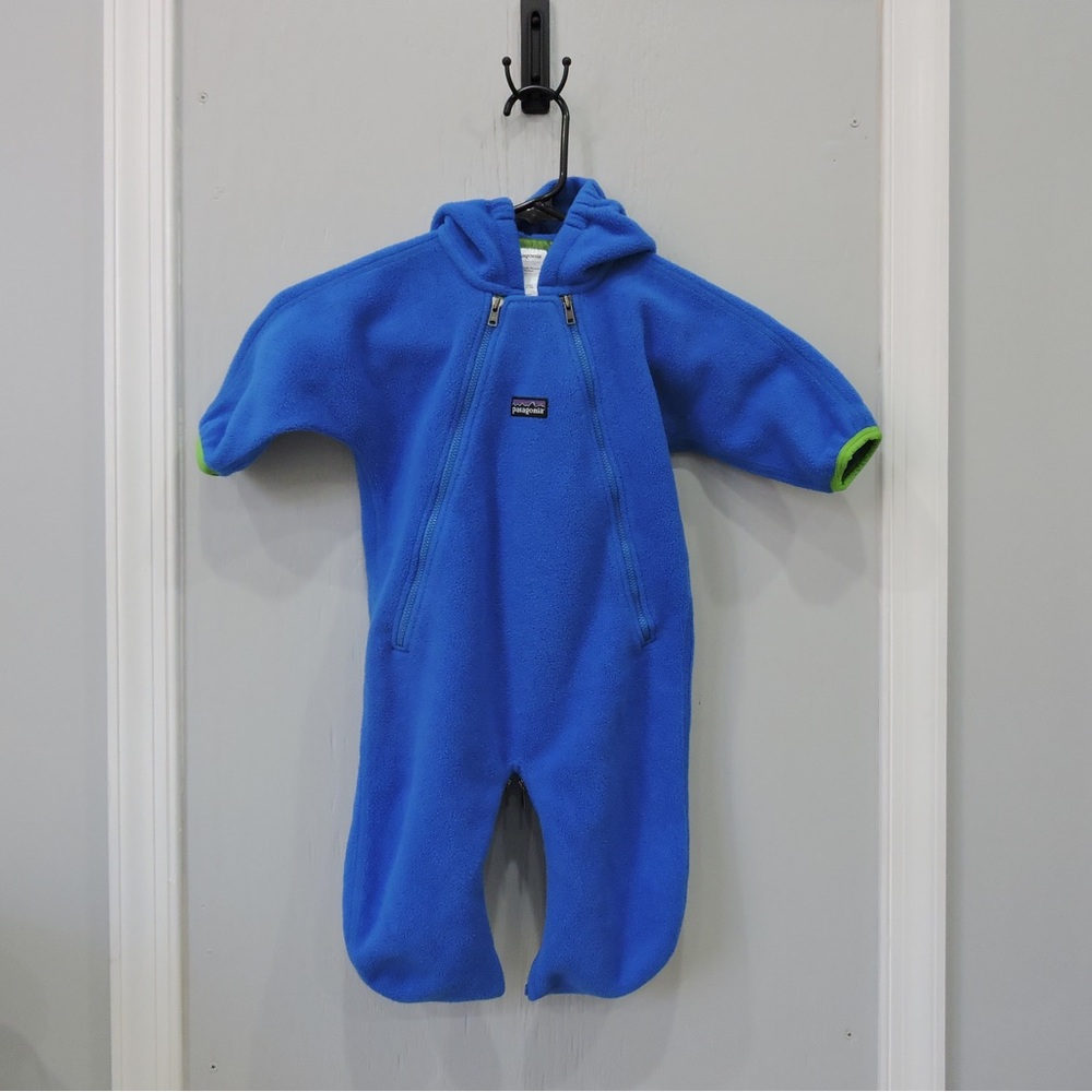 6 month Patagonia fleece bunting